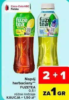 Carrefour Napój herbaciany FUZETEA oferta