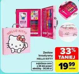 Carrefour Zestaw kreatywny HELLO KITTY oferta