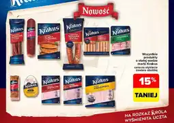 Carrefour Wszystkie produkty o stałej wadze marki Krakus oferta