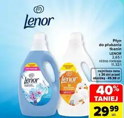 Carrefour Płyn do płukania tkanin Lenor oferta