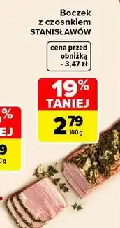 Carrefour Boczek z czosnkiem Stanisławów oferta
