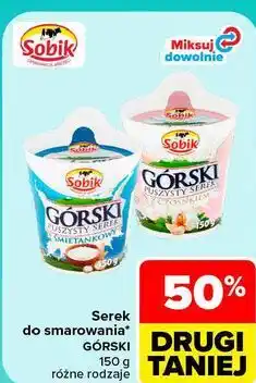 Carrefour Serek do smarowania Górski Sobik oferta