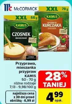 Carrefour Przyprawa, mieszanka przypraw KAMIS oferta