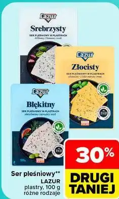 Carrefour Ser pleśniowy Lazur plastry oferta