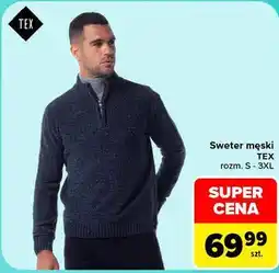 Carrefour Sweter męski TEX oferta