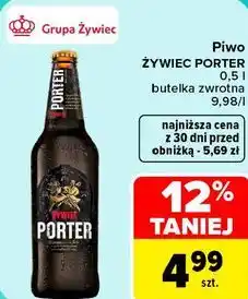 Carrefour Piwo Żywiec Porter oferta