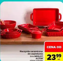 Carrefour Naczynie ceramiczne do zapiekania linia MERLOT ALTOM oferta