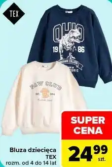 Carrefour Bluza dziecięca TEX oferta