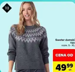 Carrefour Sweter damski TEX oferta