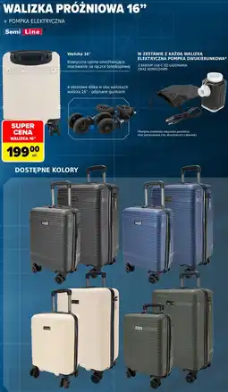 Carrefour Walizka próżniowa 16 Semi Line + pompka elektryczna oferta