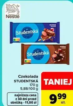 Carrefour Czekolada Studentská Nestlé oferta