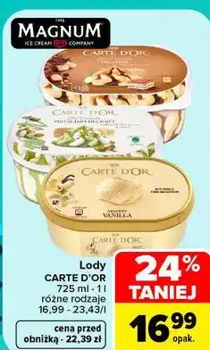 Carrefour Lody Carte D'Or oferta