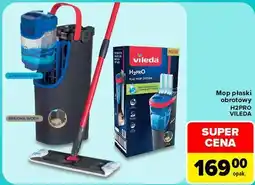 Carrefour Mop płaski obrotowy H2PRO VILEDA oferta