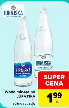 Carrefour Woda mineralna Jurajska oferta