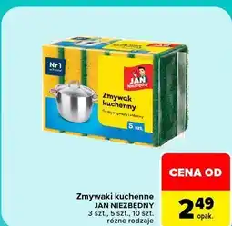 Carrefour Zmywaki kuchenne JAN NIEZBĘDNY 3 szt., 5 szt., 10 szt., różne rodzaje oferta