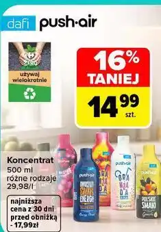 Carrefour Koncentrat Dafi Push-Air oferta