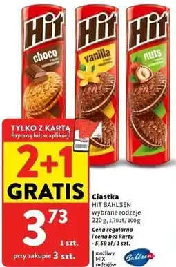Intermarche Ciastka Hit Bahlsen oferta