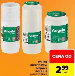 Carrefour Wkład parafinowy, olejowy Bolsius oferta