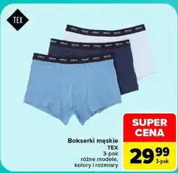 Carrefour Bokserki męskie TEX 3-pak oferta