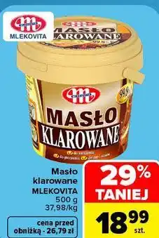 Carrefour Masło klarowane Mlekovita oferta