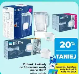 Carrefour Dzbanki i wkłady do filtrowania wody Brita oferta