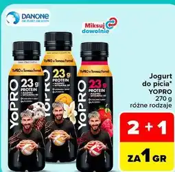Carrefour Jogurt do picia YOPRO 270 g, różne rodzaje oferta