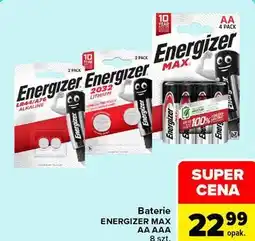 Carrefour Baterie Energizer MAX AA AAA oferta