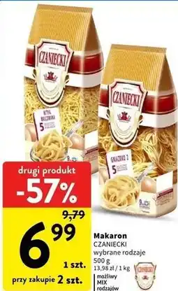 Intermarche Makaron Czaniecki oferta