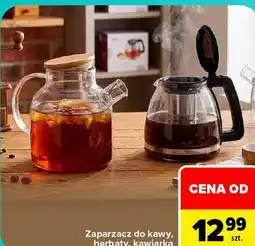 Carrefour Zaparzacz do kawy, herbaty, kawiarka oferta