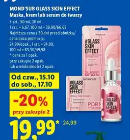 Lidl Krem do twarzy Mond'sub Glass Skin Effect oferta