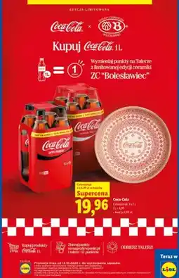 Lidl Napój gazowany Coca-Cola Original Taste 4-pak oferta