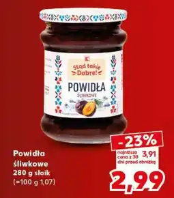 Kaufland Powidła śliwkowe oferta