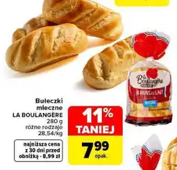 Carrefour Bułeczki mleczne LA BOULANGÈRE oferta