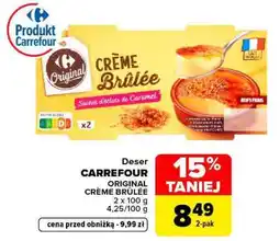 Carrefour CARREFOUR ORIGINAL CRÈME BRÛLÉE oferta