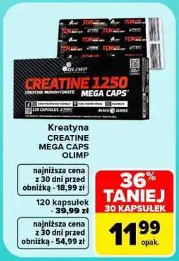 Carrefour CREATINE MEGA CAPS OLIMP oferta