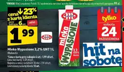 Topaz Mleko UHT Wypasione Mlekovita 3,2% oferta