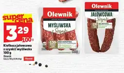 Topaz Kiełbasa jałowcowa z szynki Olewnik oferta