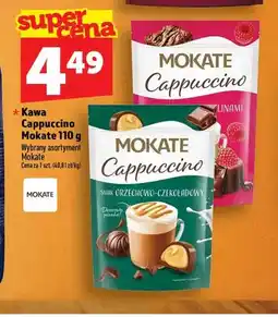Topaz Kawa rozpuszczalna Cappuccino Mokate smak orzechowo-czekoladowy oferta