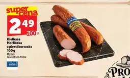Topaz Kiełbasa morlińska z piersi kurczaka Morliny oferta