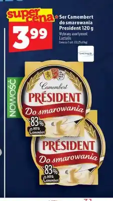 Topaz Ser Camembert do smarowania Président oferta