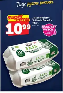 Topaz Jajka kurze ekologiczne Spiżarnia Dworska oferta