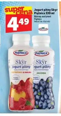 Topaz Jogurt pitny Skyr nektarynka i malina Piątnica oferta