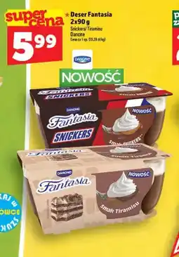 Topaz Deser Fantasia Tiramisu Danone 2-pak oferta