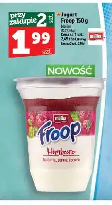 Topaz Jogurt Froop malinowy Müller oferta