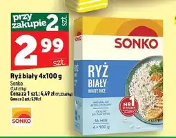 Topaz Ryż biały 4-pak Sonko oferta