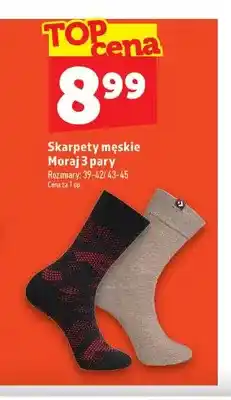 Topaz Skarpety męskie Moraj 3-pak oferta