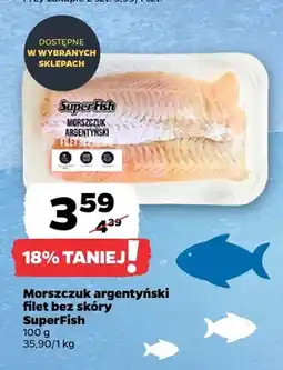 Netto Morszczuk argentyński filet bez skóry SuperFish oferta