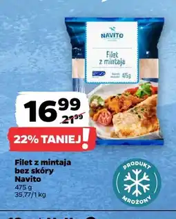 Netto Filet z mintaja bez skóry Navito oferta