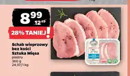 Netto Schab wieprzowy bez kości plastry Sztuka Mięsa oferta
