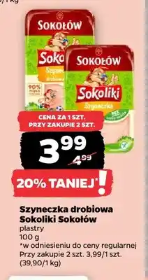 Netto Szyneczka drobiowa Sokoliki Sokołów oferta